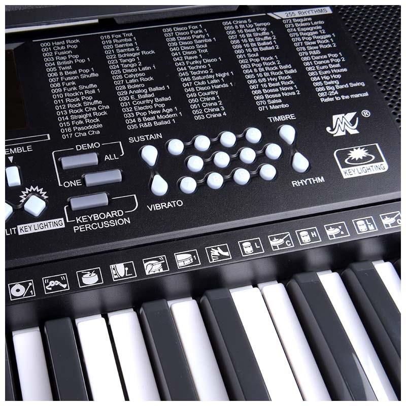 MK 2117L keyboard med key lighting og 255 rytmer