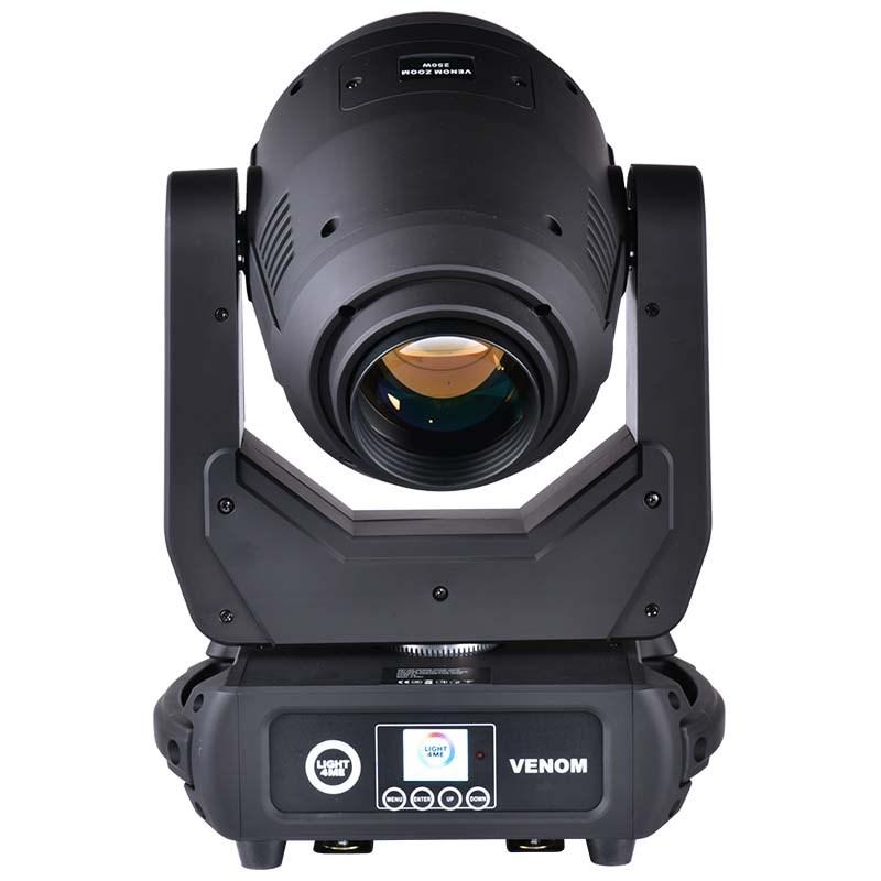 Light4Me Venom Zoom 250W V2 - LED moving head til scene og lys