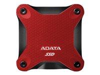 ADATA SD620 ekstern SSD 2 TB – USB 3.2 Gen 2, rød billede