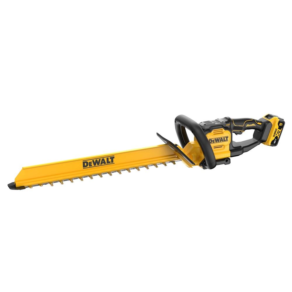 DeWalt DCMHT567P1-QW 18V hækkeklipper 60 cm - inkl. 1x 5,0 Ah batteri og oplader