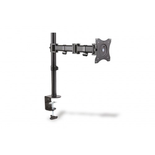 DIGITUS DA-90361 skærmholder til skrivebord – 15"–27", klemme, VESA 75/100, maks. 8 kg