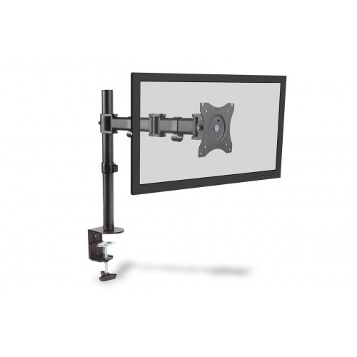 DIGITUS DA-90361 skærmholder til skrivebord – 15"–27", klemme, VESA 75/100, maks. 8 kg