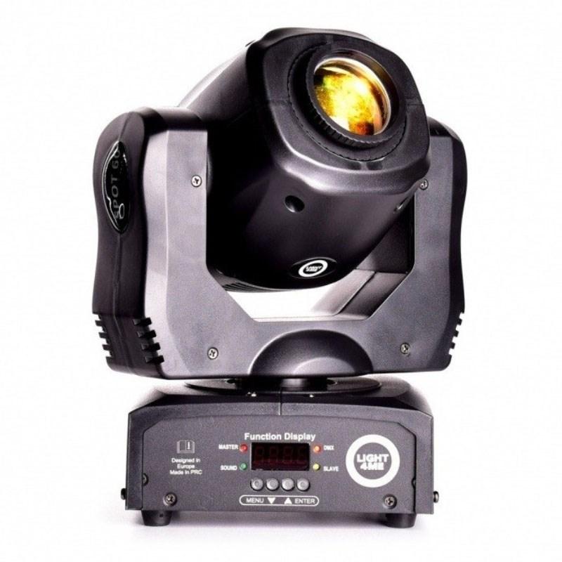 Light4Me Mini Spot 60 MKIII - LED moving head med strobe