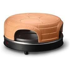 Emerio Pizzarette – elektrisk pizzaovn til 1 pizza, 1.100 W – sort/bronze billede