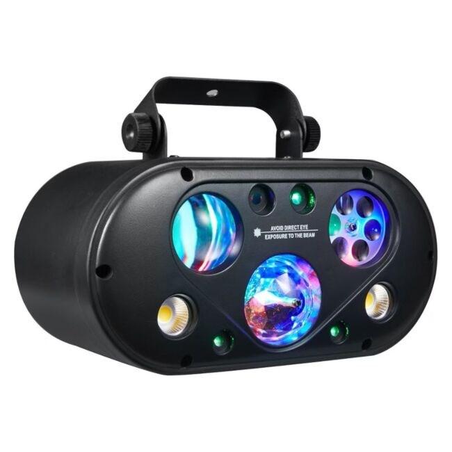 Light4Me Ultrabox 1 LED lyseffekt RGBA - partylampe