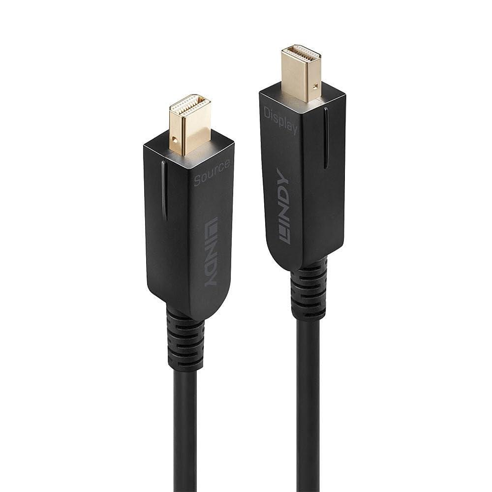 LINDY DisplayPort fiberoptisk hybridkabel 1.4 - 20 m billede