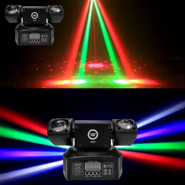 Light4Me SID1 - LED multieffekt 4‑i‑1 RGBWA til partylys