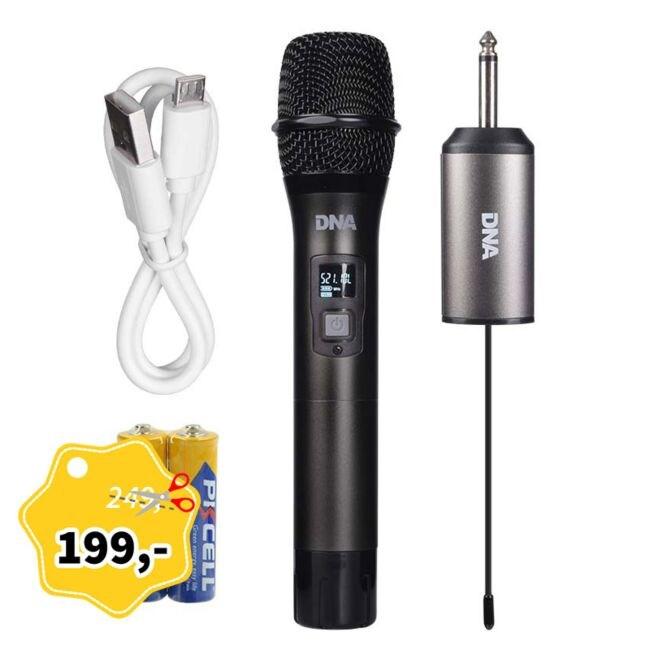 Trådløs dynamisk mikrofon – DNA FU Vocal Set