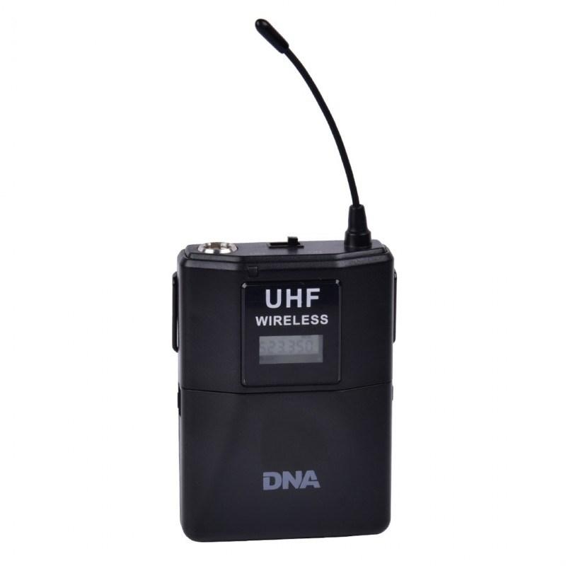 Akyga DNA VM – trådløs UHF bodypack-sender til headset (dual)