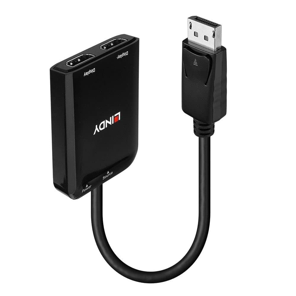 LINDY DisplayPort til 2x HDMI MST-hub billede