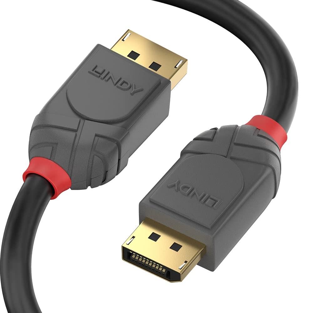 LINDY Anthra Line DisplayPort-kabel 1.2 - 7,5 m billede