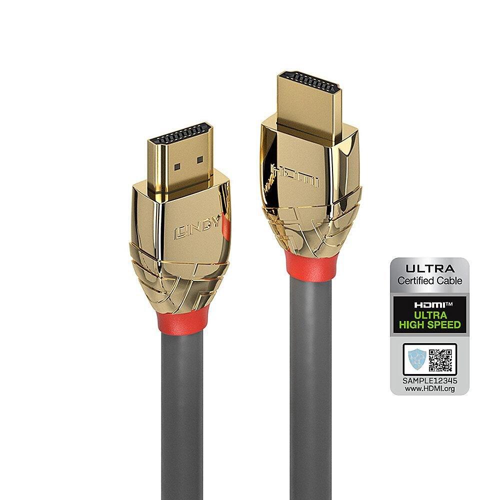 LINDY Ultra High Speed HDMI-kabel 1 m - Gold Line billede