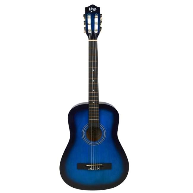 V-Tone CG One BB 4/4 klassisk guitar - blueburst