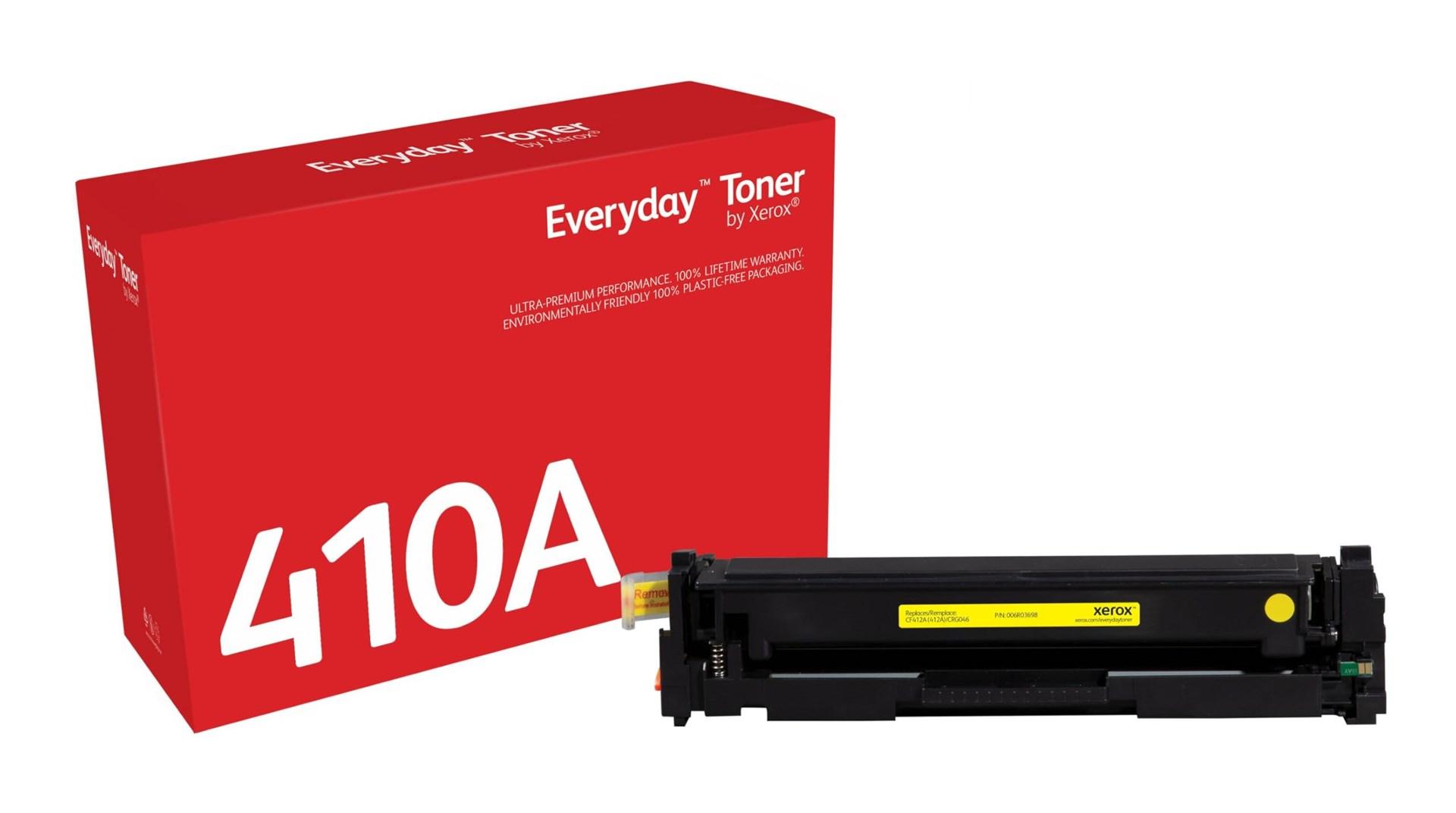 Xerox Everyday toner - HP 410A (CF412A) gul