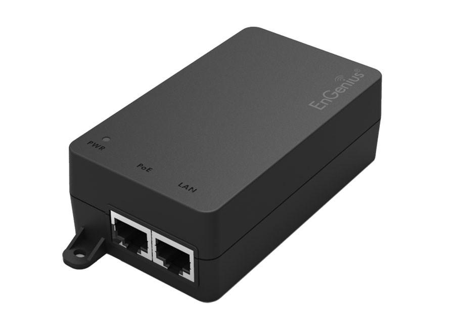 EnGenius PoE-adapter 1 port Gigabit - 802.3af/at, 54 V 0,6 A, 30 W billede