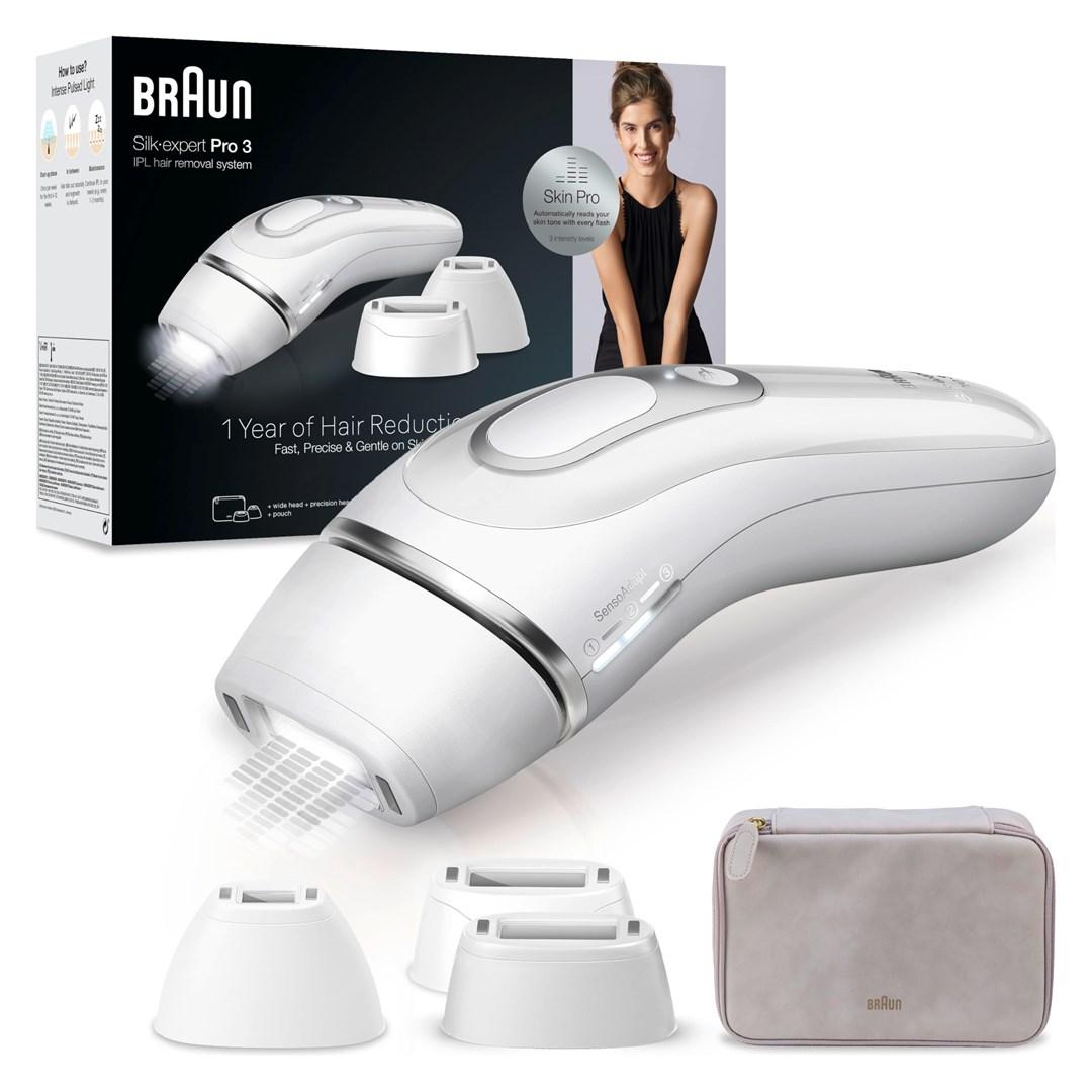 Braun Silk-expert Pro 3 IPL PL3230 – hårfjerningssystem til hjemmebrug