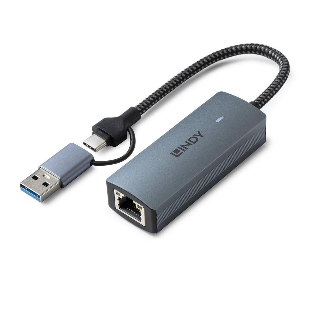 LINDY USB 3.2 Gen 1 til 5G Ethernet adapter billede