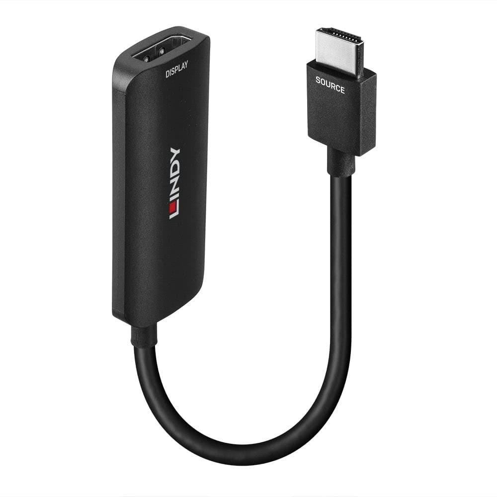 LINDY HDMI til DisplayPort konverter – 4K ved 60 Hz (DP 1.2) billede