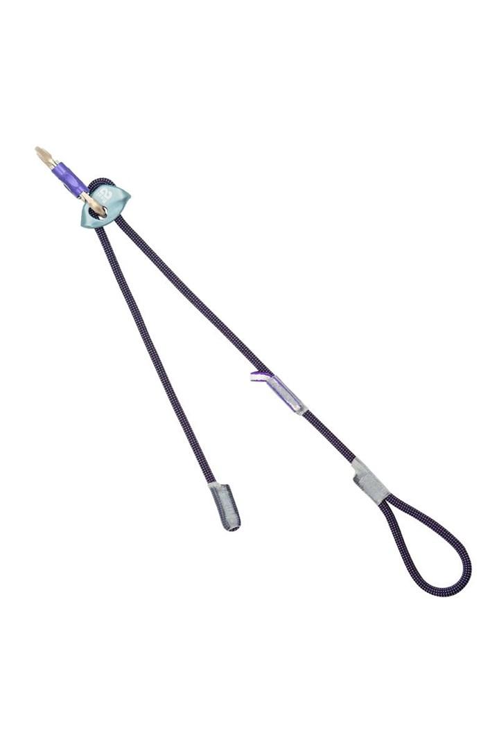 Klatre-lanyard - expresso fit-matte stone