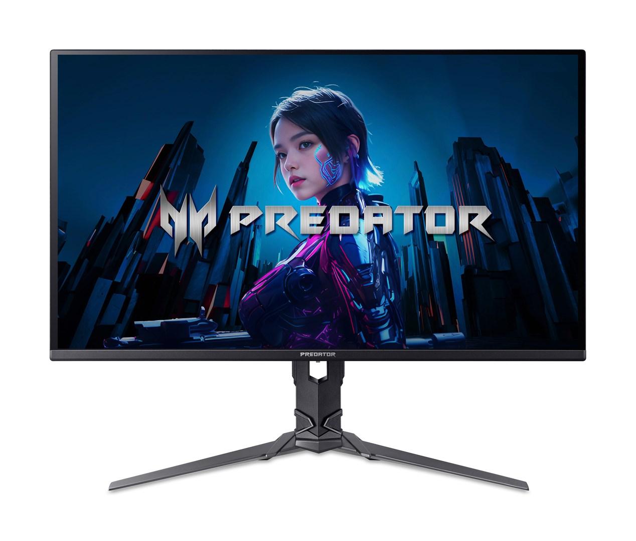 Acer Predator X27UW3bmiiprx 26,5" QD‑OLED gaming skærm - 2560 × 1440, 240 Hz, sort billede