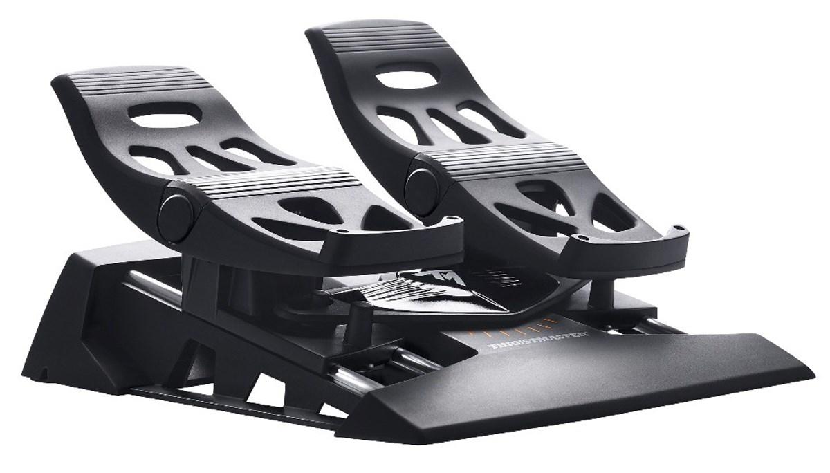 Thrustmaster T.Flight Rudder Pedals - sorte USB pedaler til PC, PlayStation 4 og Xbox