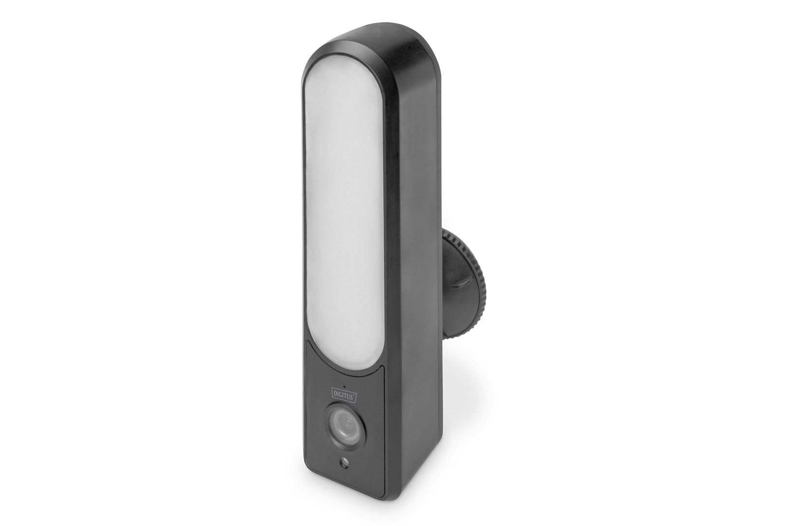 DIGITUS udendørs kamera 1080p med Wi‑Fi og LED-lygte, stemmestyring billede