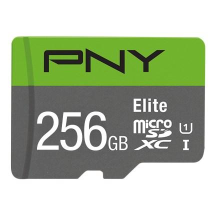 PNY Elite microSDXC 256 GB - UHS-I U1 Class 10 hukommelseskort billede