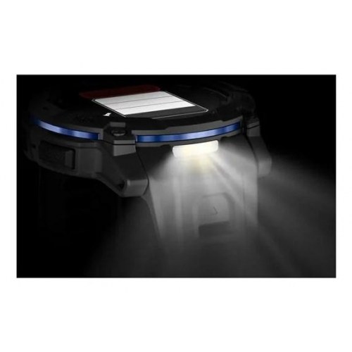 Garmin Instinct 3 – 45 mm AMOLED smartwatch med GPS, sort/blå