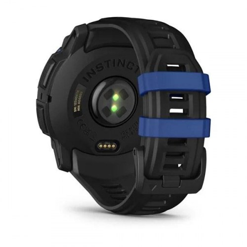 Garmin Instinct 3 – 45 mm AMOLED smartwatch med GPS, sort/blå