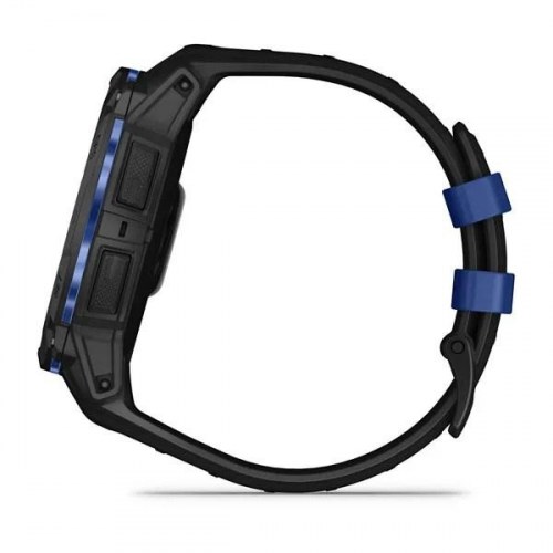 Garmin Instinct 3 – 45 mm AMOLED smartwatch med GPS, sort/blå