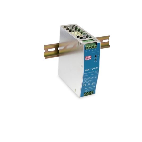 DIGITUS industristrømforsyning 48 V DC 120 W - metalkabinet billede