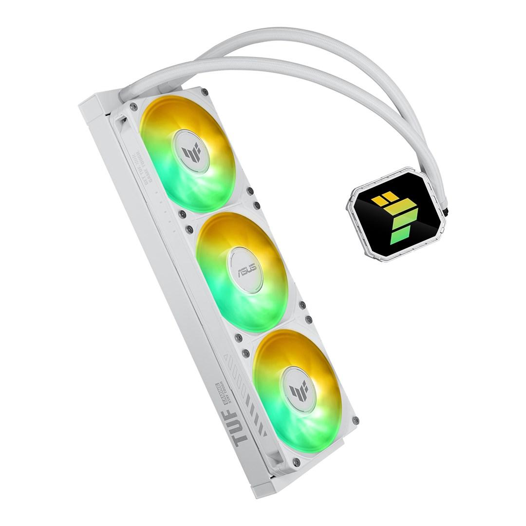ASUS TUF Gaming LC III 360 ARGB White Edition – alt-i-en væskekøler 120 mm billede