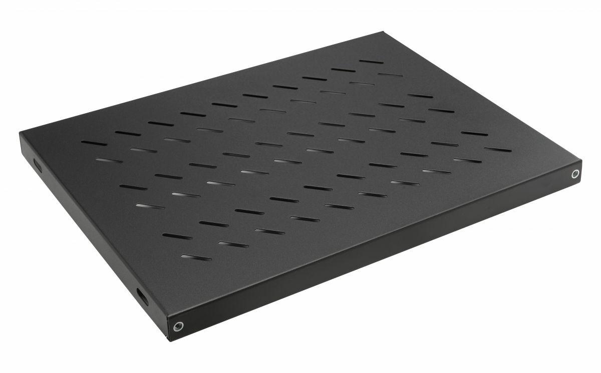 EQUIP variabel hylde til 19" rack, 1U, 350 mm - sort billede