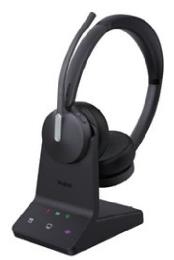 Yealink WH64 Workstation Dual - trådløst headset til bordtelefon billede