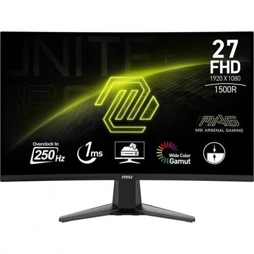 MSI MAG 27C6X 27" buet gaming skærm - FHD, 250 Hz, 1 ms