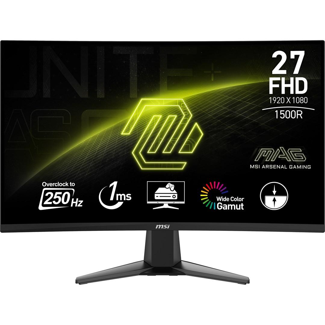 MSI MAG 27C6X 27" buet gaming skærm - FHD, 250 Hz, 1 ms