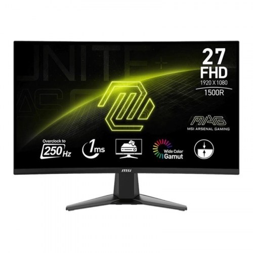 MSI MAG 27C6X 27" buet gaming skærm - FHD, 250 Hz, 1 ms
