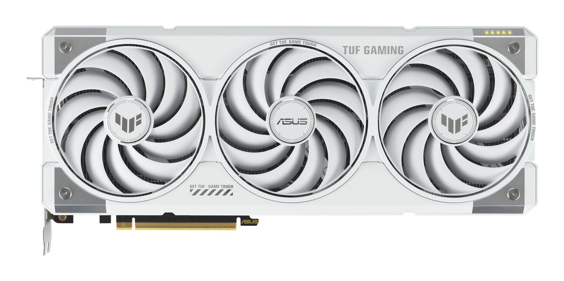 ASUS TUF Gaming GeForce RTX 5070 Ti OC 16 GB GDDR7 - Hvid billede