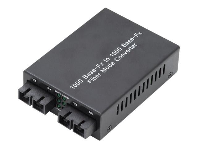 DIGITUS DN-82124 mediekonverter - Gigabit multimode/singlemode, SC/SC billede