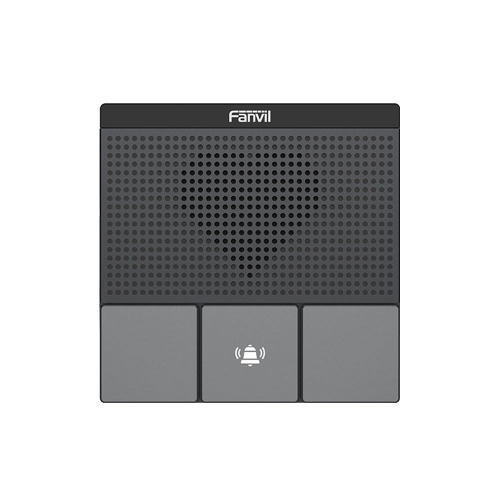 Fanvil A10W audio-dørtelefon - sort/grå, PoE, IP54 billede