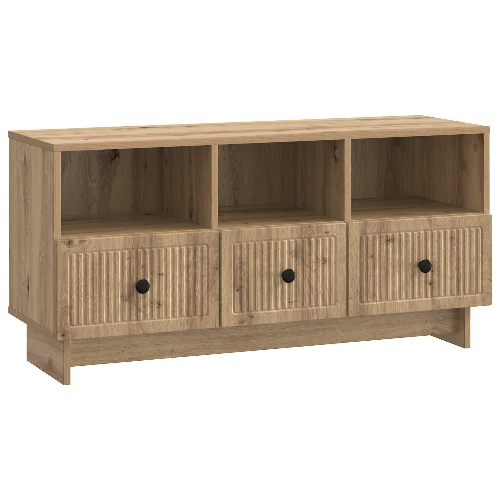 TV-skab Artisan-eg 102 x 34,5 x 50 cm Konstrueret træ