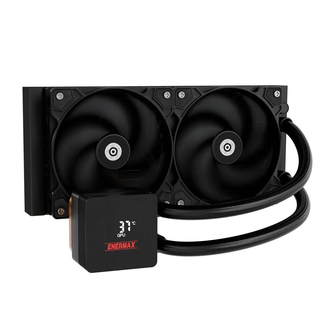 Enermax ELC-LMIV240-SF AIO væskekøler 240 mm - sort billede