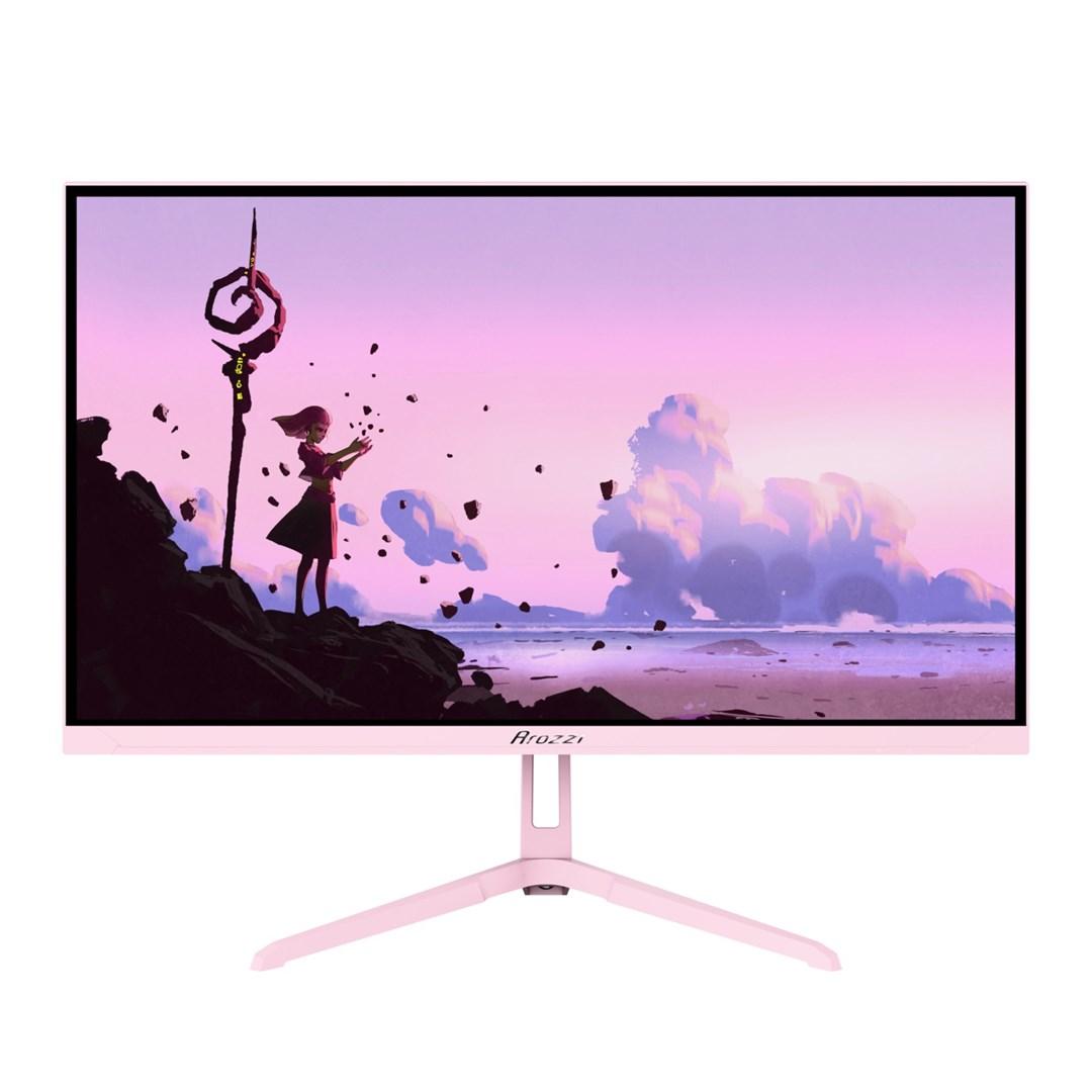 Arozzi Nova 24″ gaming-skærm 23,8" Full HD 200 Hz - Pink billede