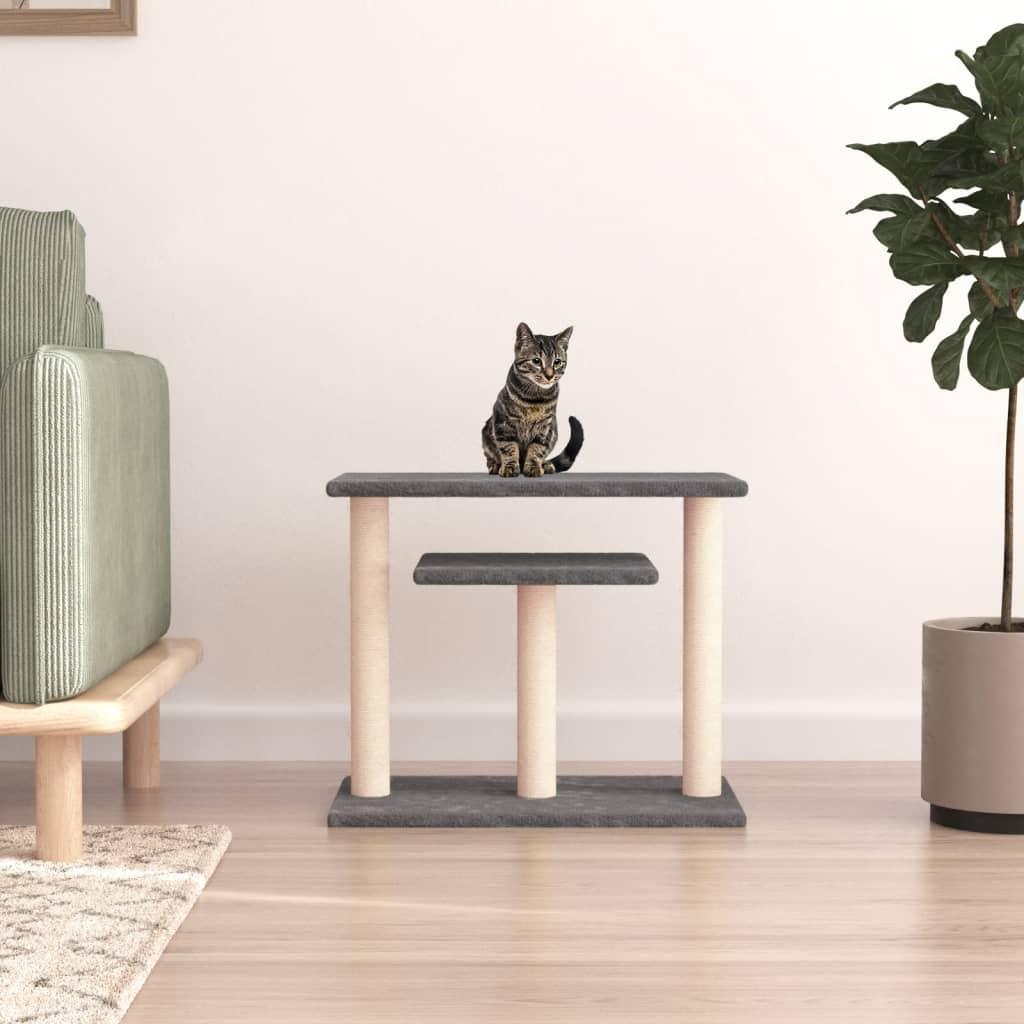 Kradsetræ med platforme 62,5 cm - mørkegrå