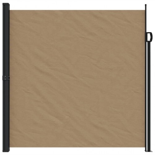 Sammenrullelig sidemarkise 200×300 cm - gråbrun
