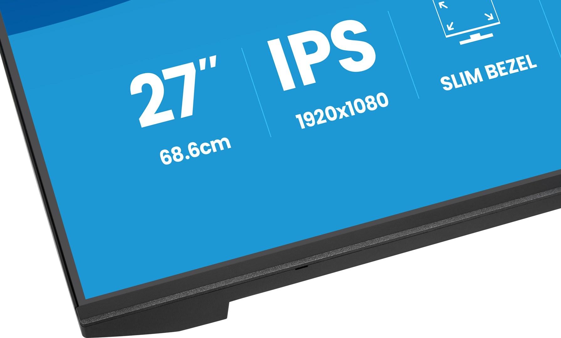 iiyama ProLite X2791HS-B1 27" Full HD IPS skærm - sort billede