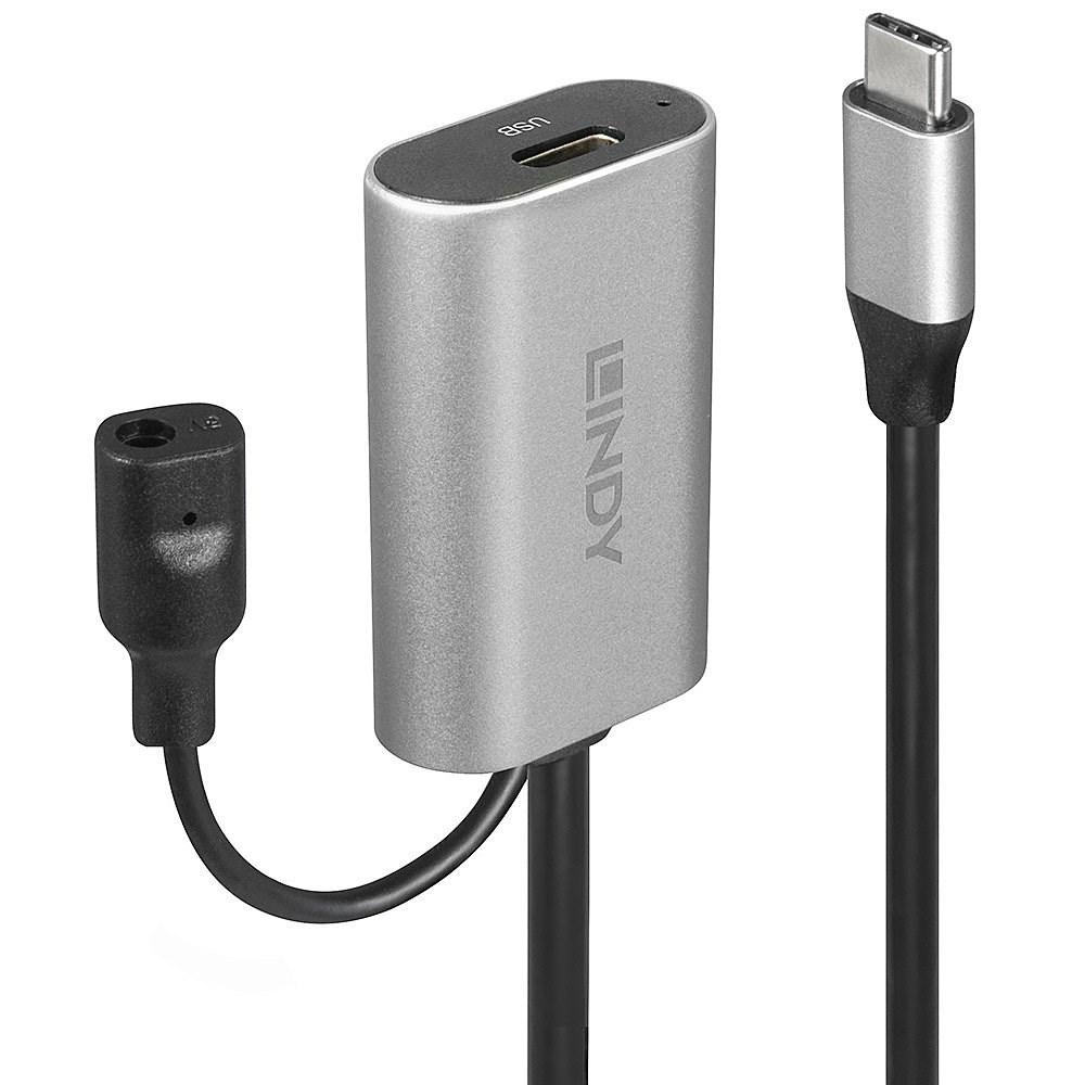 LINDY USB-C til USB-C aktiv forlængerkabel 5 m – USB 3.2 Gen 1 billede
