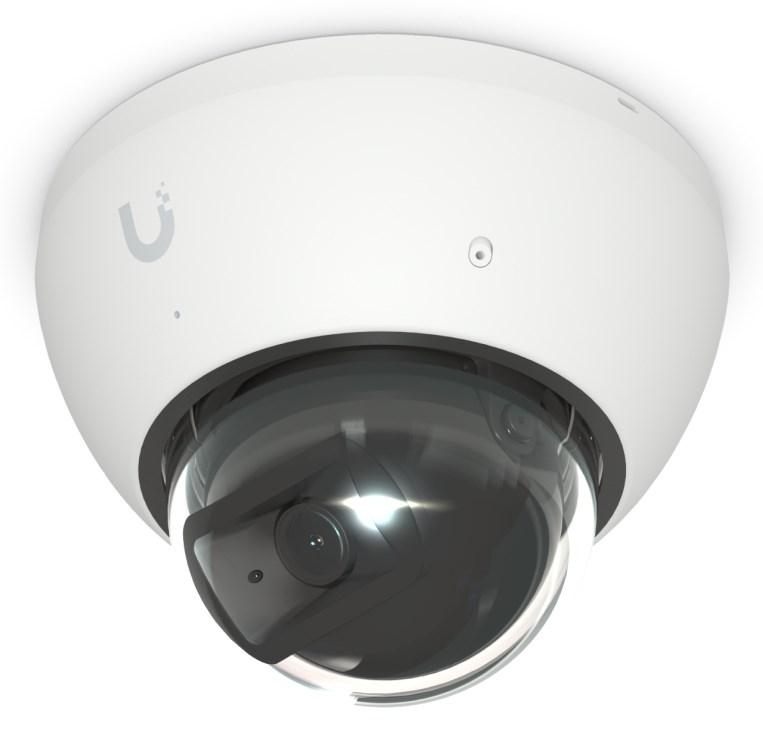 Ubiquiti UniFi AI Dome - Netværksovervågningskamera - indendørs, udendørs - beskyttet mod vandalisme / vejrbestandig - farve (Dag/nat) - 8 MP - 3840 x 2160 - 4K - audio - GbE - PoE