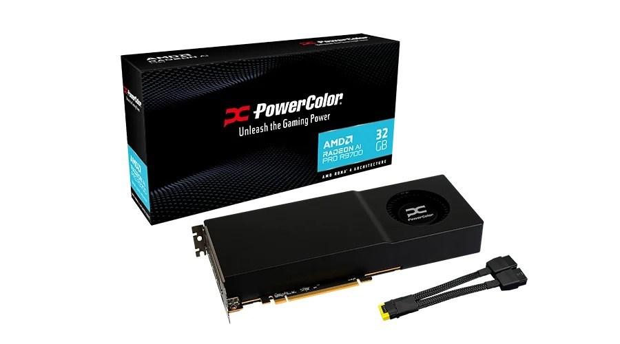 PowerColor AI Pro R9700 32 GB grafikkort – AMD Radeon, PCIe 5.0 billede