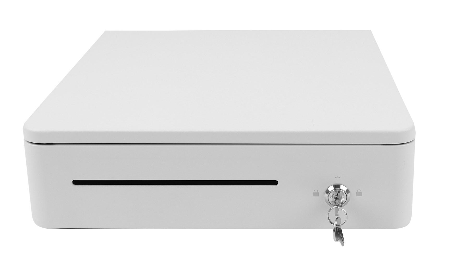 OLYMPIA S330 - manuel kasseskuffe, hvid, 12-24 V billede